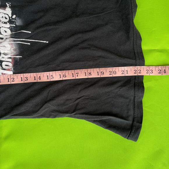 Small Y2K Tokio Hotel Band T Shirt Black Graphic Print Short Sleeve Women VTG - Picture 5 of 5